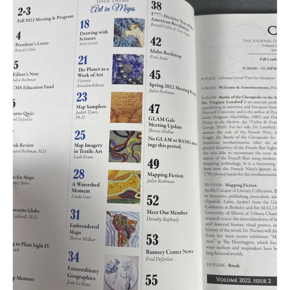 Calafia: The Journal of the California Map Society Sept '23, Sept 2'2, March '23